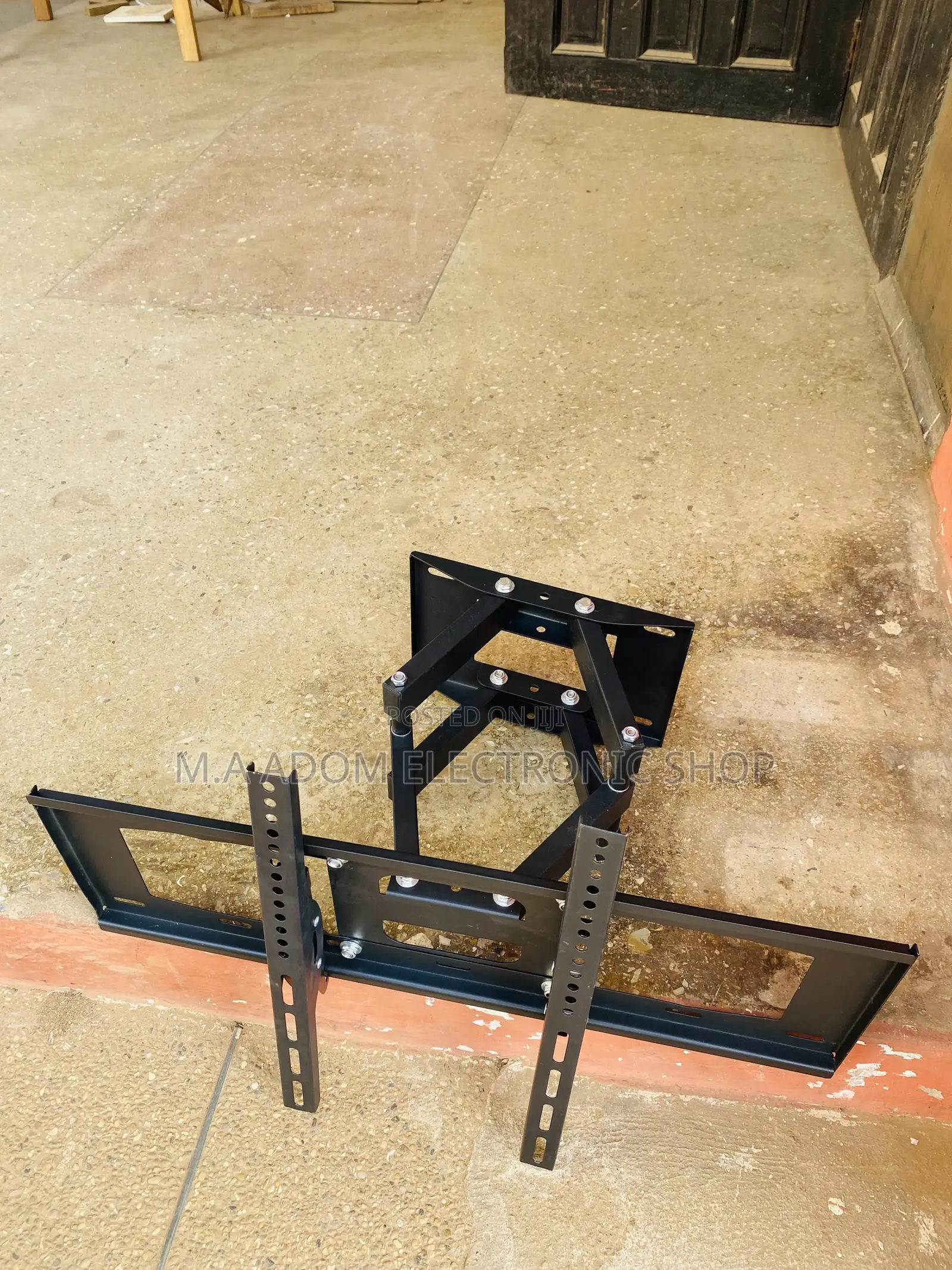 Elegant Black Wall Mount for 32”-75 Inch Tv.