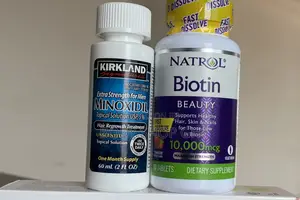 Kirkland Minoxidil +Biotin Combo Pack for Beard and Hairline