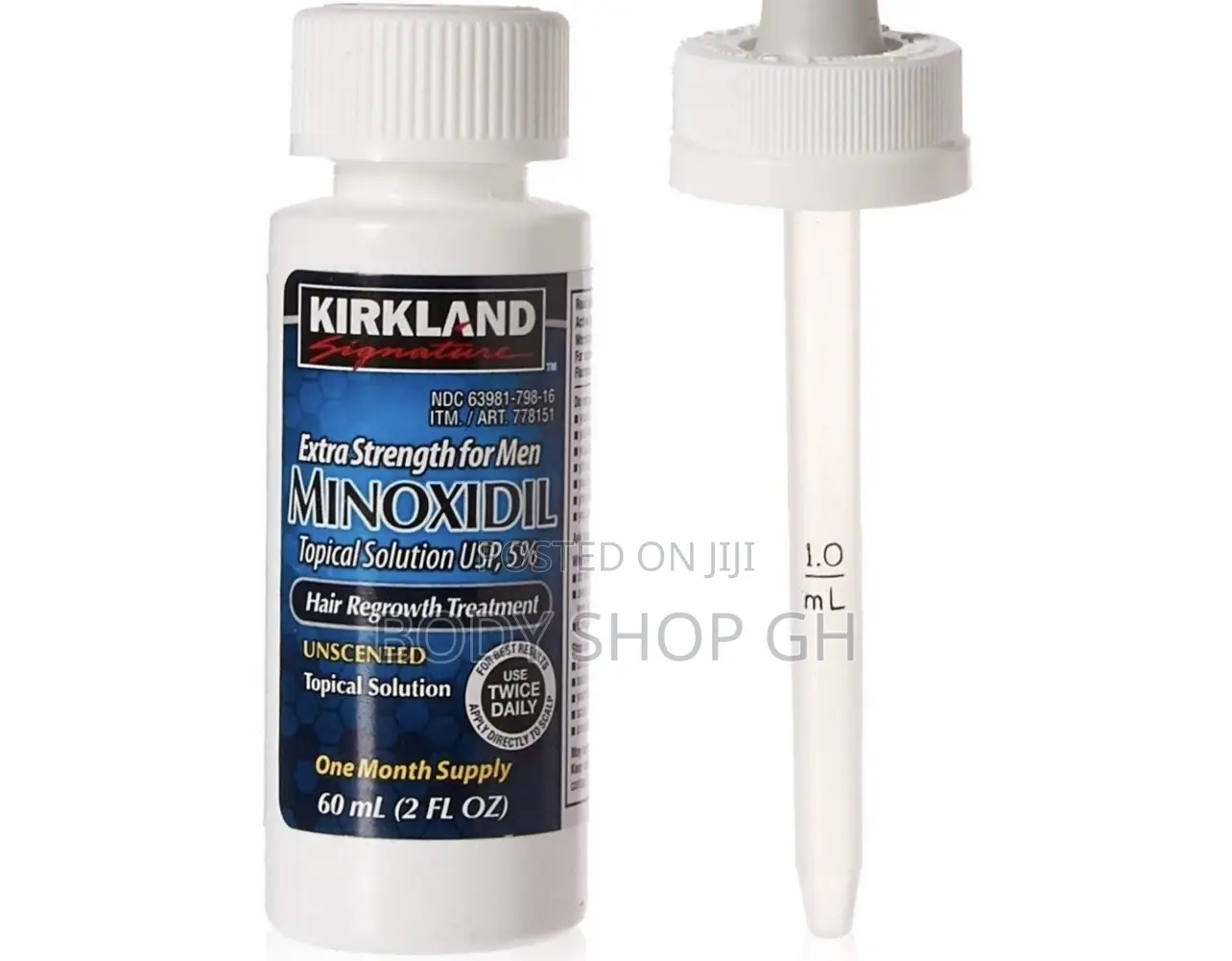 Kirkland Minoxidil for Beard and Hair Growth [ Undiluted]