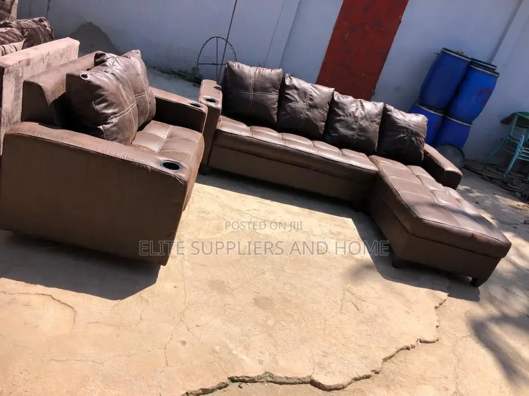 Sofa Set L-Shape+ Double