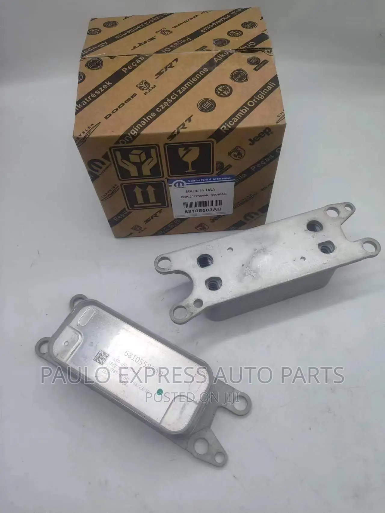 Jeep Cherokee,Chrysler,Dodge Engine Oil Cooler