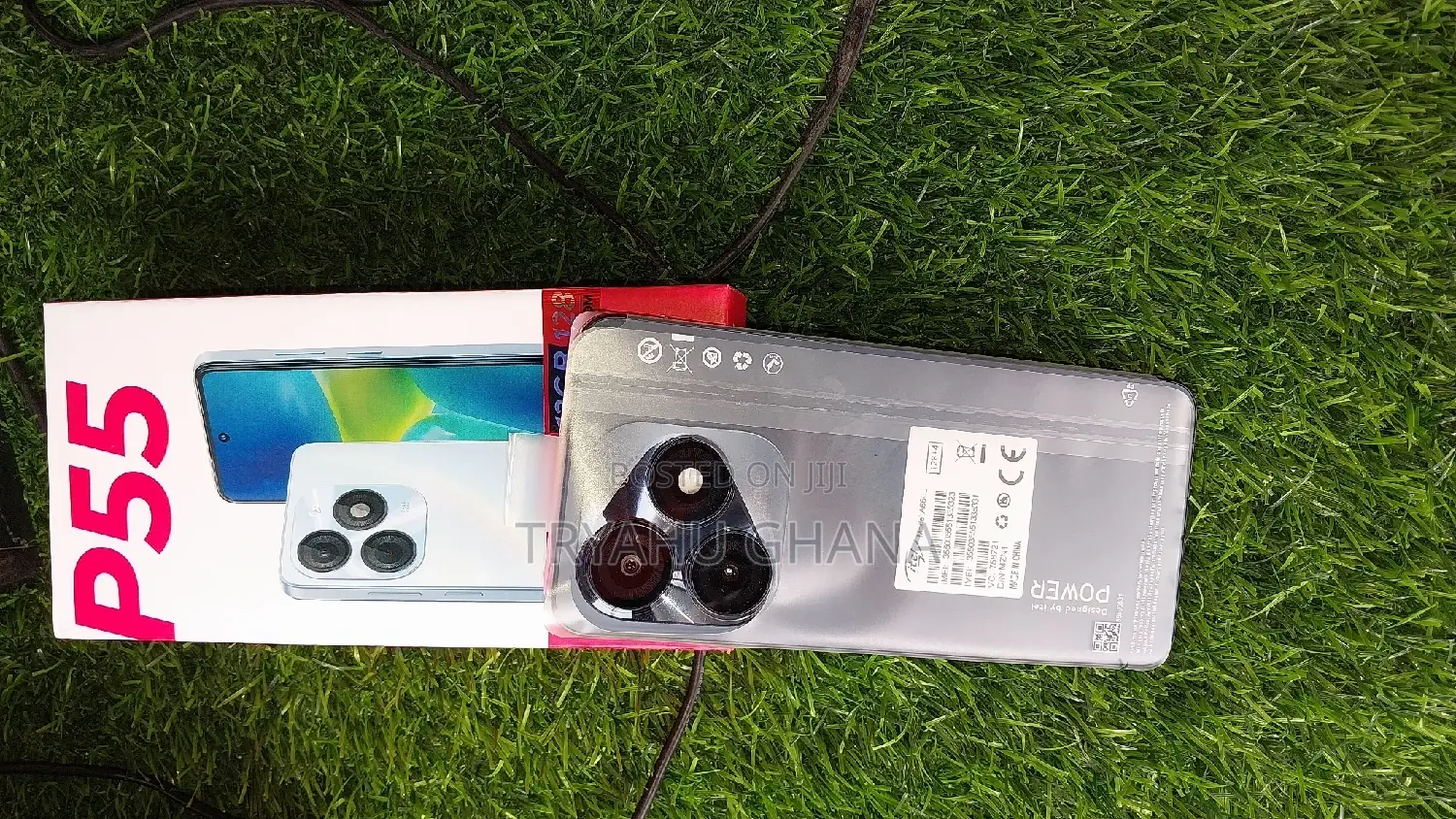 New Itel P55 Plus 128 GB Black
