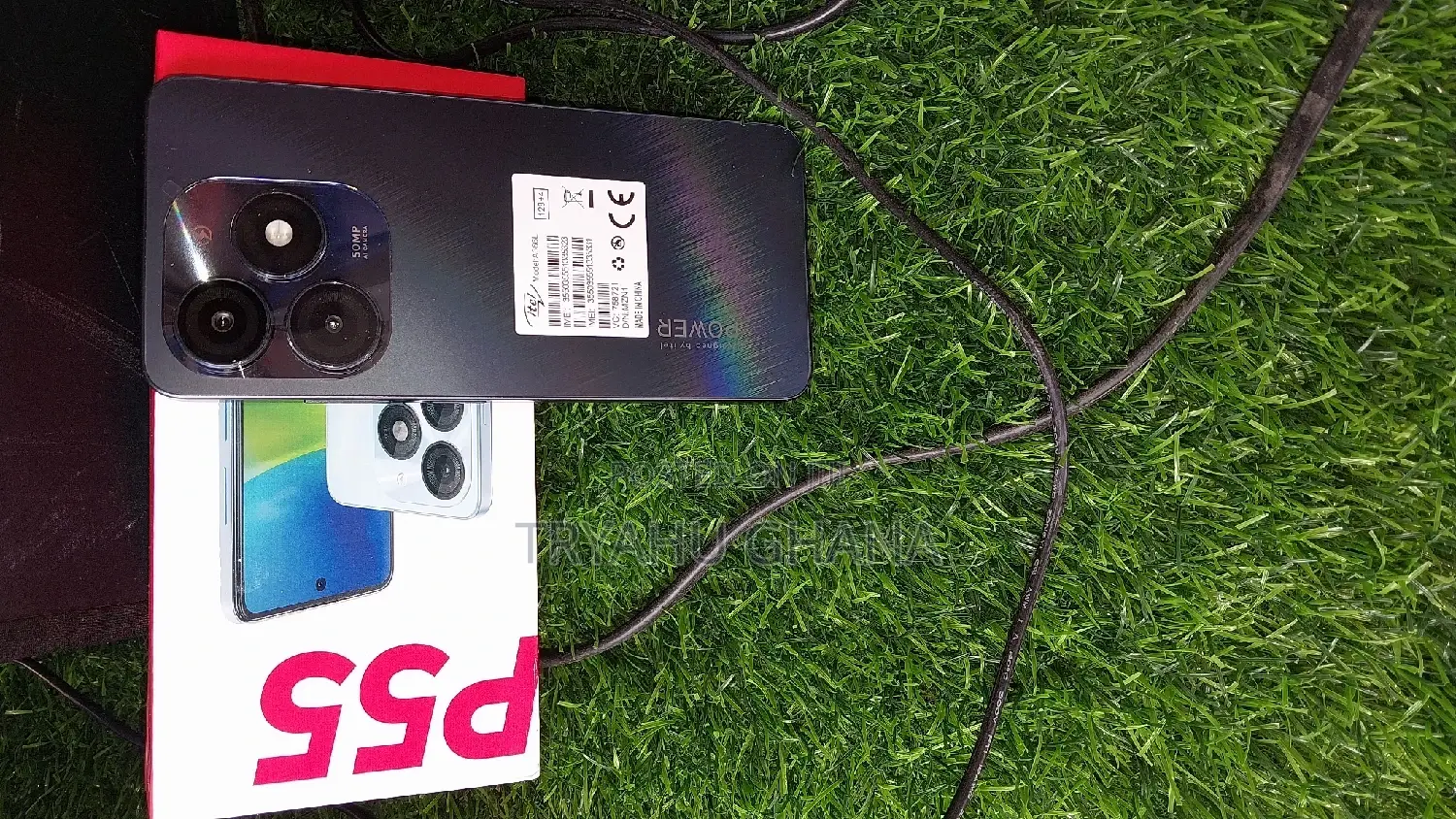 New Itel P55 Plus 128 GB Black