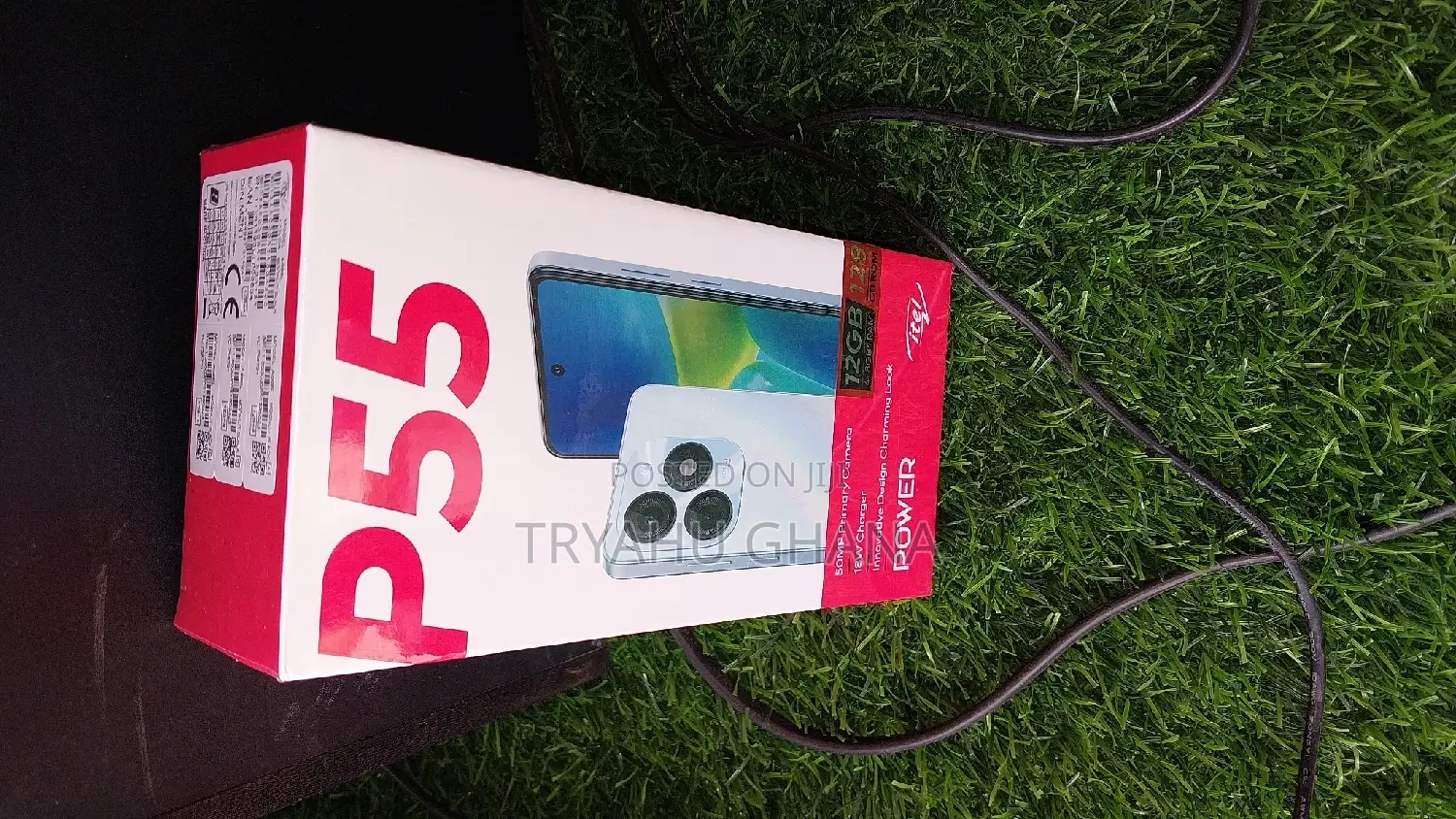 New Itel P55 Plus 128 GB Black
