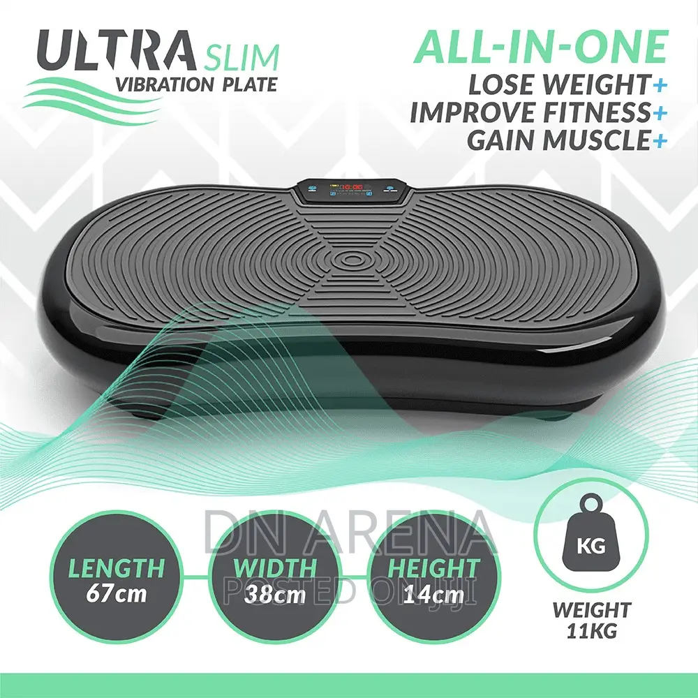 Bluefin Fitness Ultra Slim Power Vibration Plate