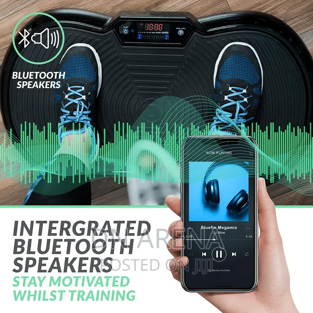 Bluefin Fitness Ultra Slim Power Vibration Plate