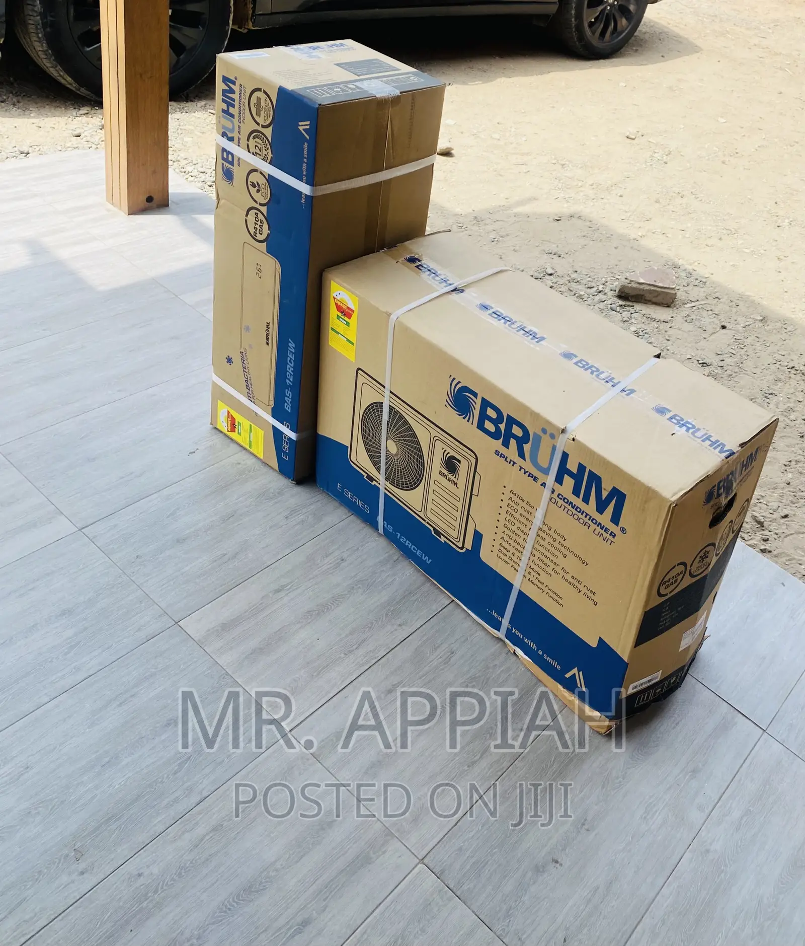 High Quality Bruhm 1.5hp Split Anti-Rust Durable Body Ac.