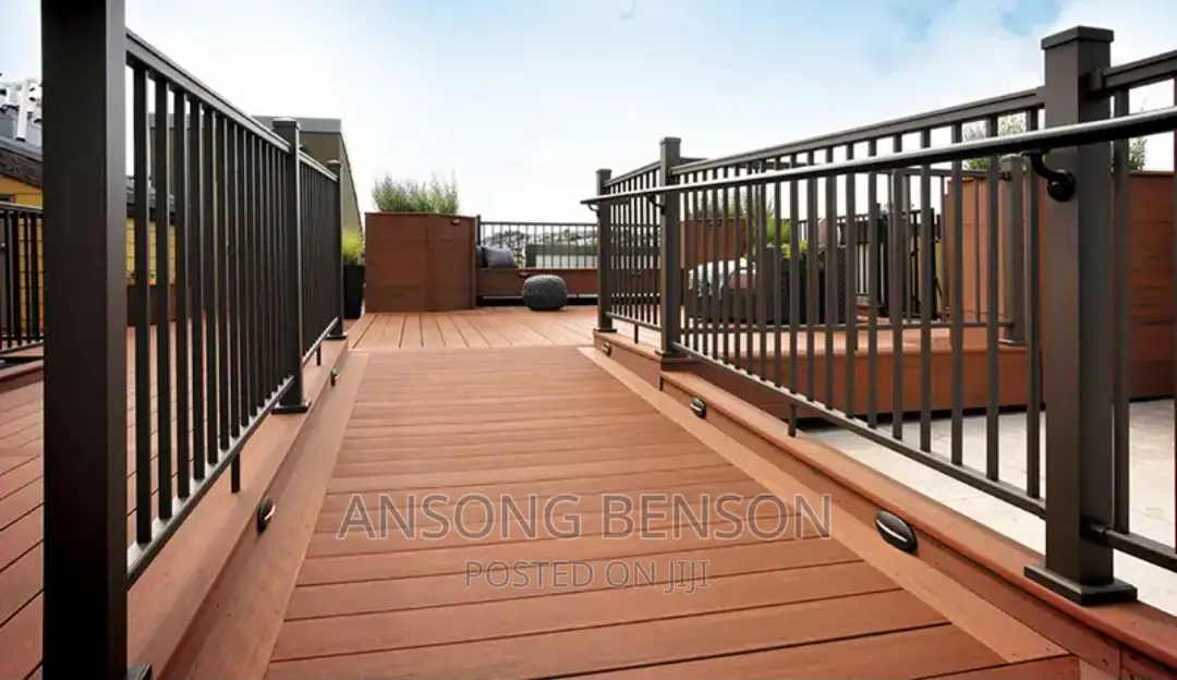 Exterior 3d WPC Decking Wall Floor Panel Sales Installation
