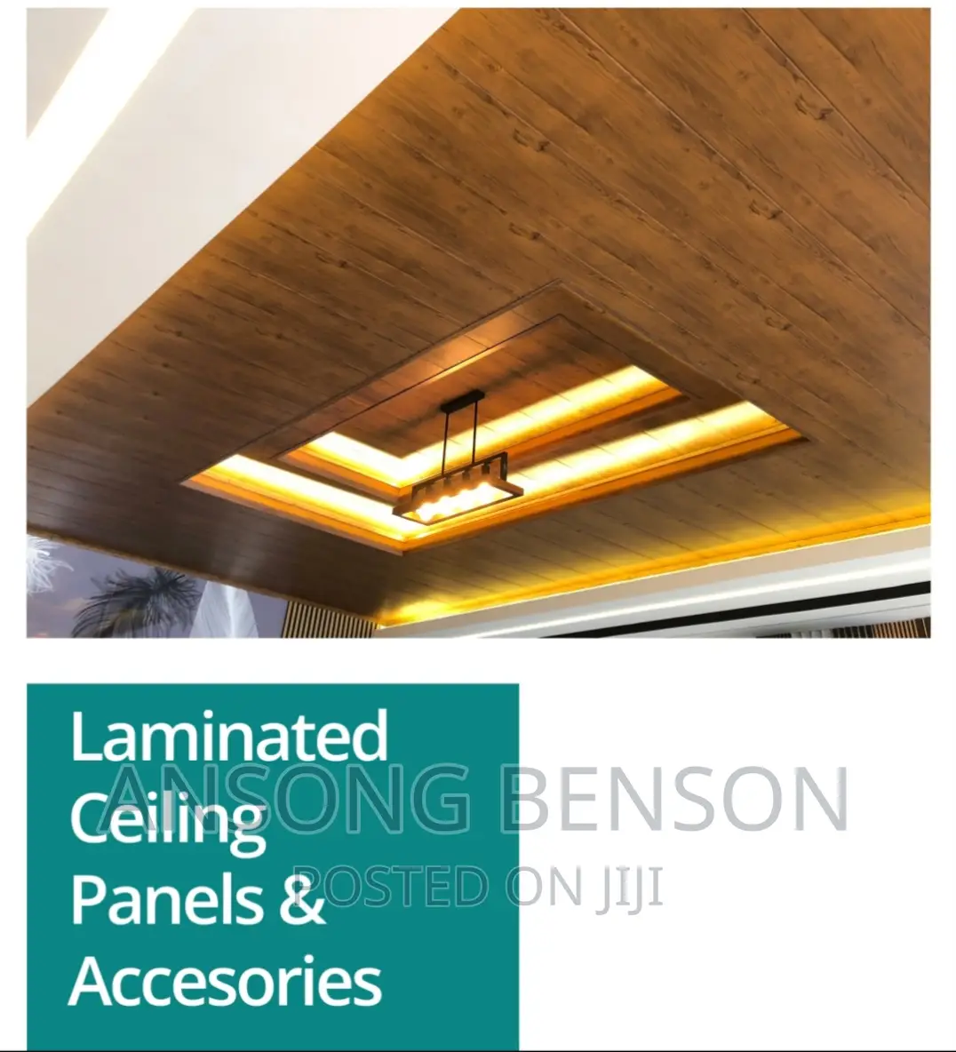 Laminated 3D PVC Ceiling Panels Sales and Installation