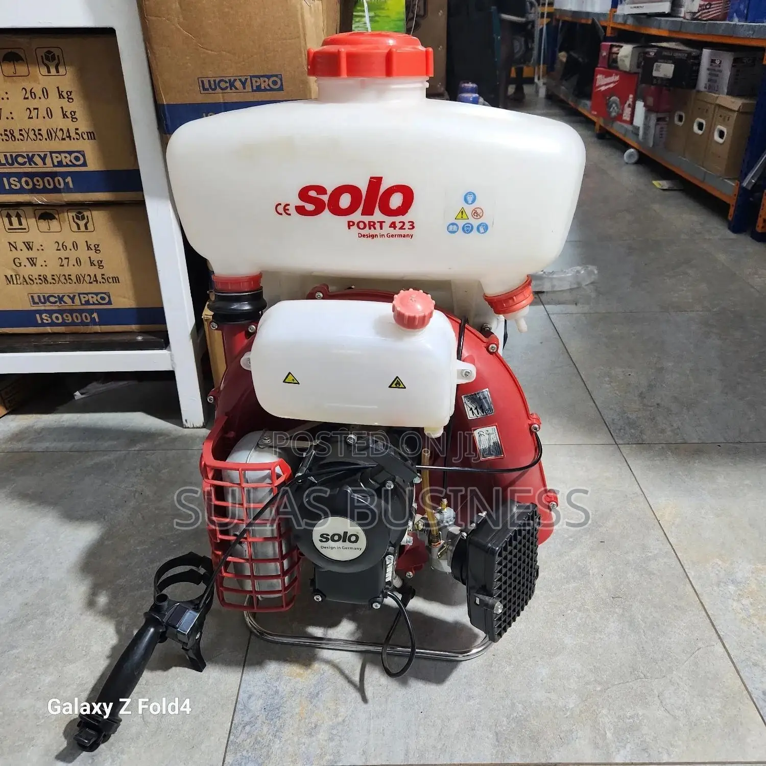 12-Liter German Solo Mist Blower