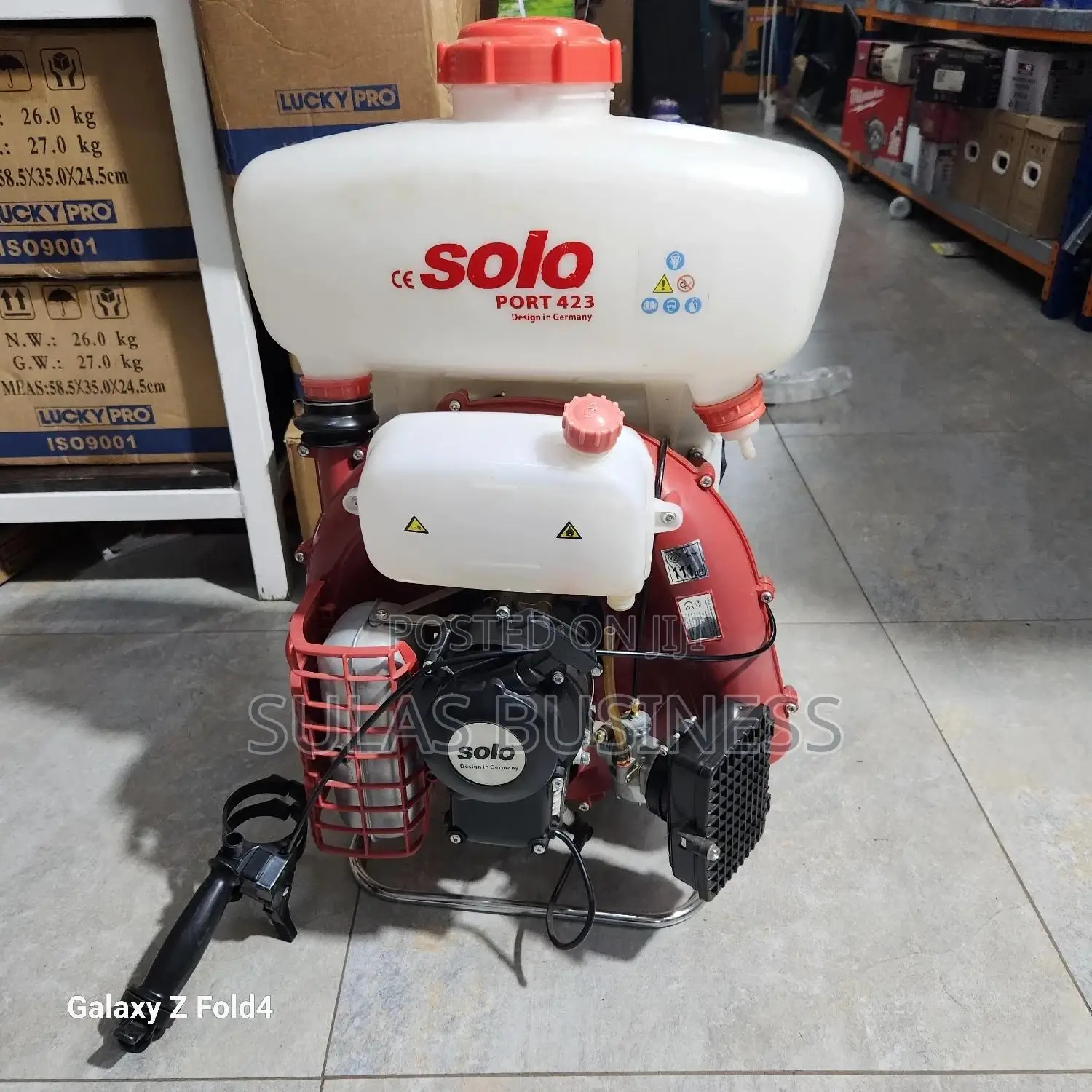 12-Liter German Solo Mist Blower