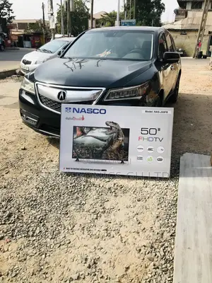 Nasco 50 Inches Glossy Full HD LED Black Digital Electric Tv