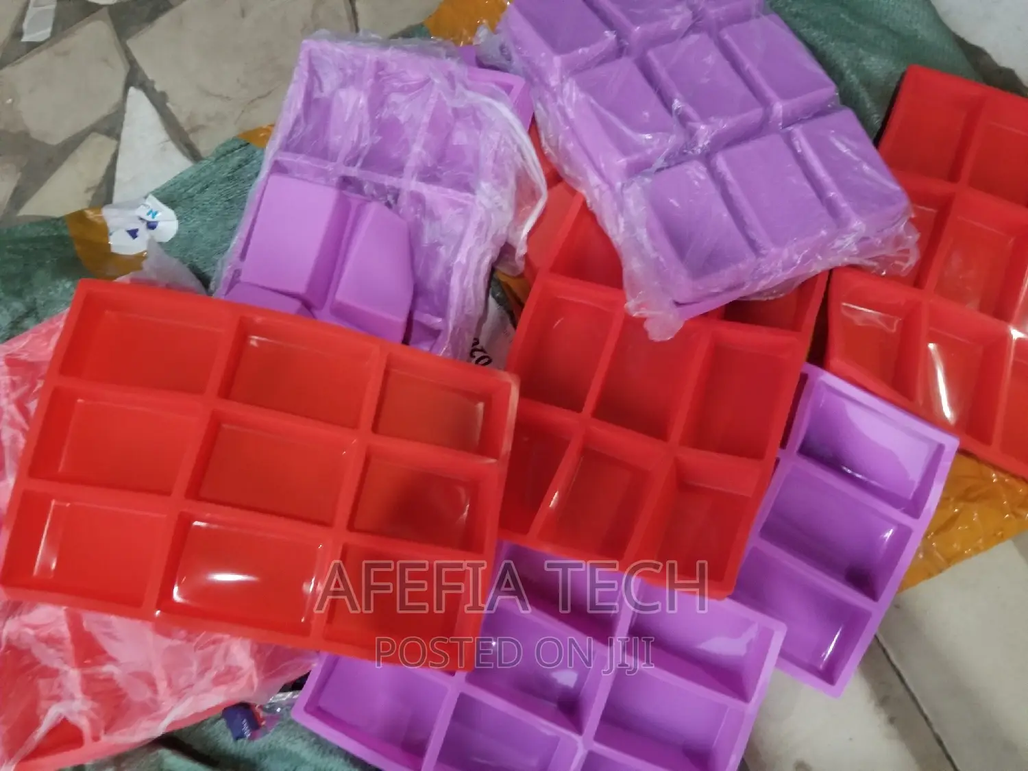 9 Cavity Soap Mold
