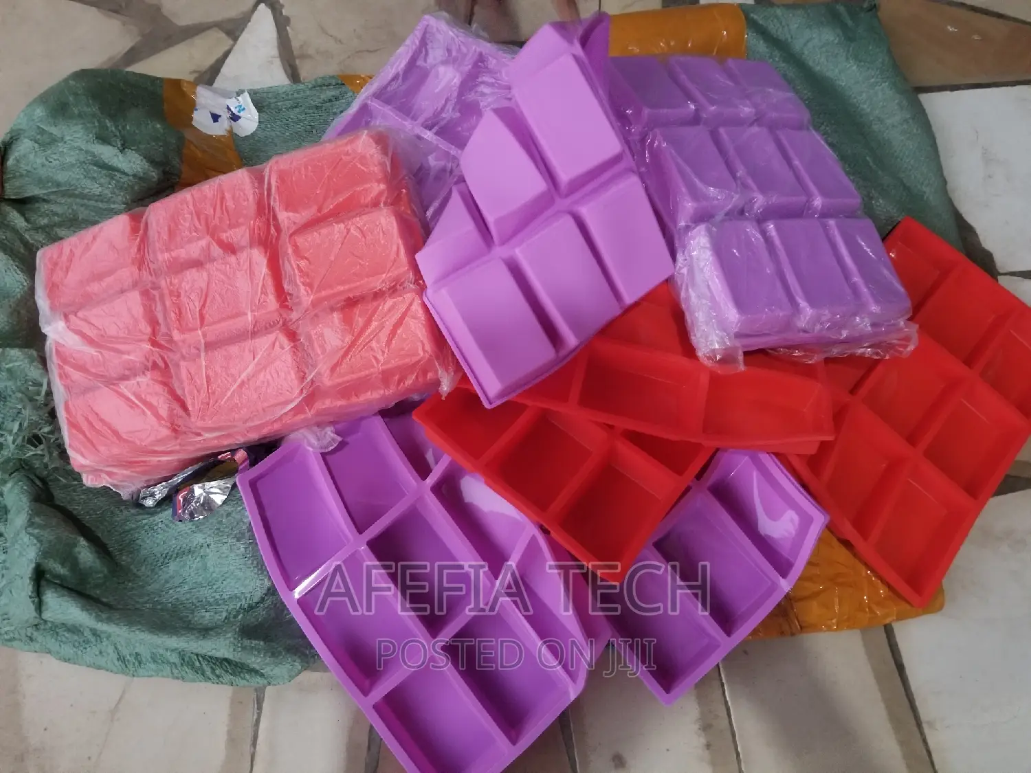 9 Cavity Soap Mold