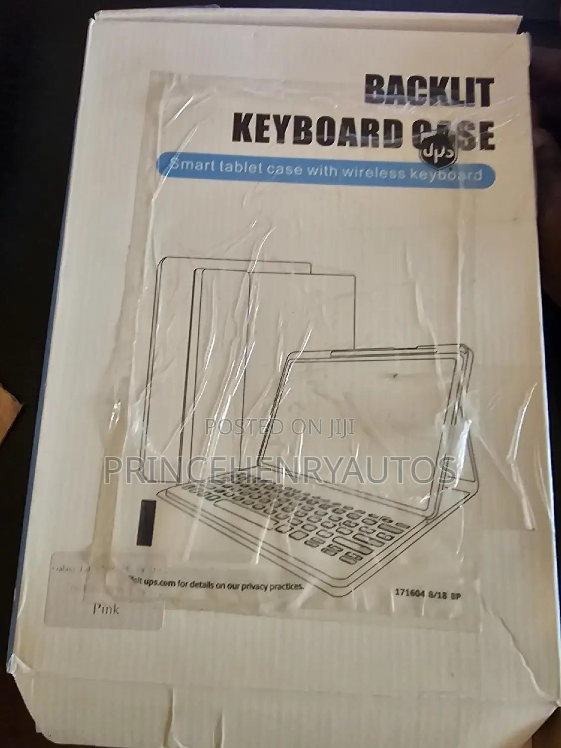 Wineecy Backlit Keyboard Case For12.4'' Tab S7 FE/ S8+/S7+