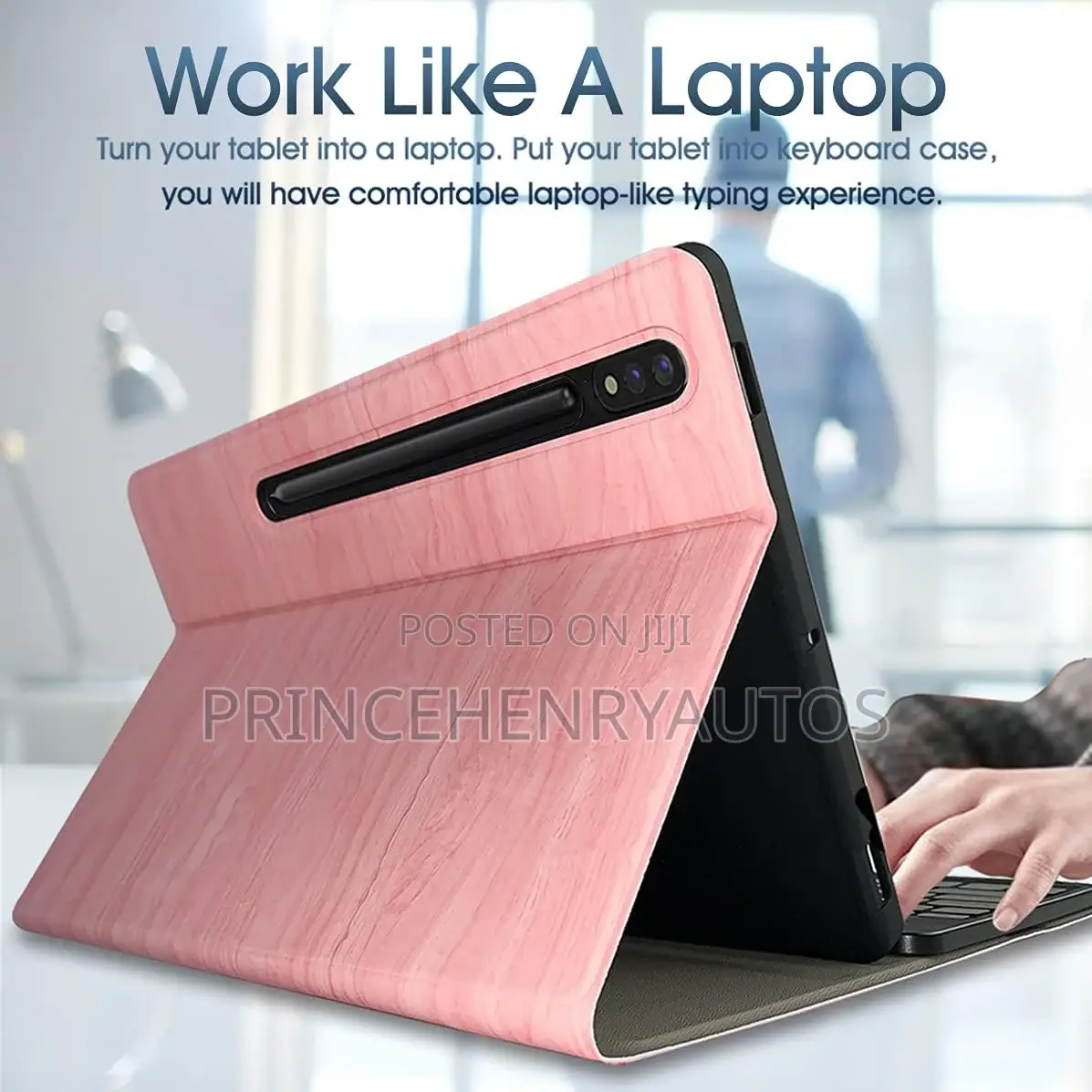 Wineecy Backlit Keyboard Case For12.4'' Tab S7 FE/ S8+/S7+