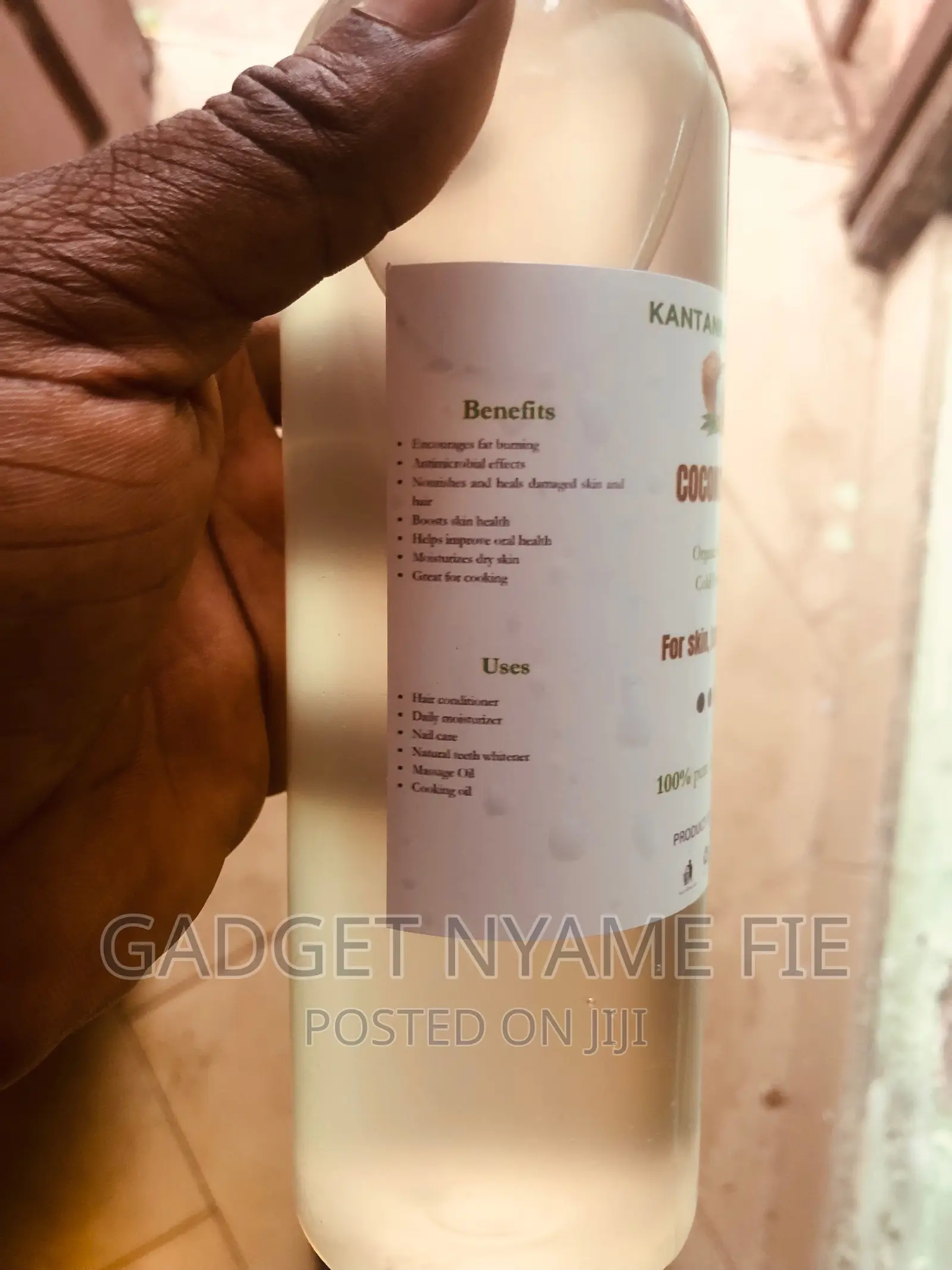 Cold Virgin Pressed Coconut Oil 500ml