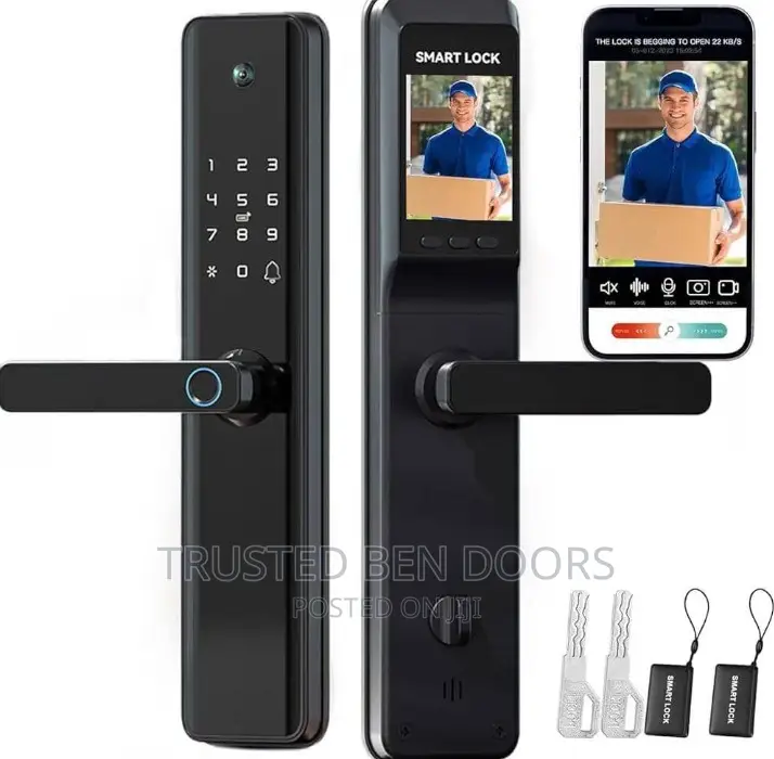 Tuya Wi_fi Biometric Smart Lock [Card+Code+Finger+Keys+Wifi]