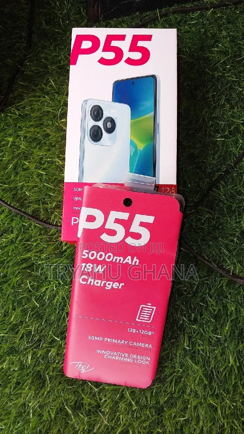 New Itel P55 Plus 128 GB Black