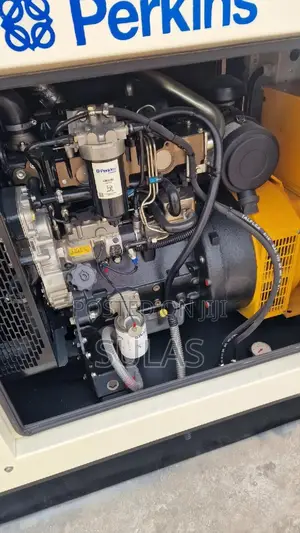 50 Kva Perkins Genset Off White Color