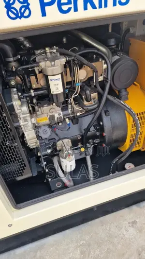 50 Kva Perkins Genset Off White Color