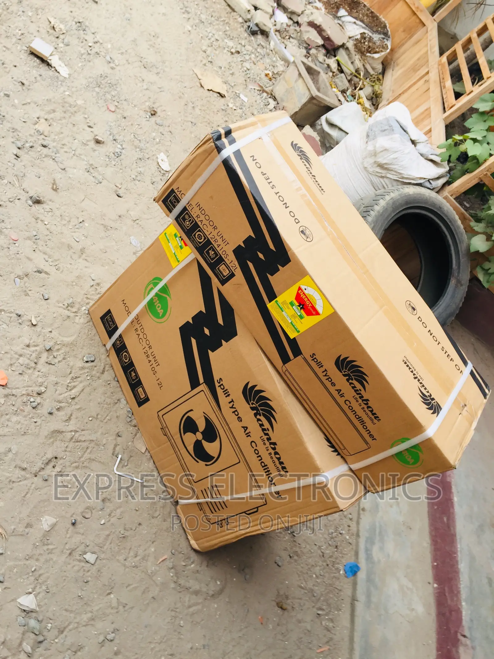 Fire Proof Electric Box Split 2.0hp Rainbow R410 Gas Ac