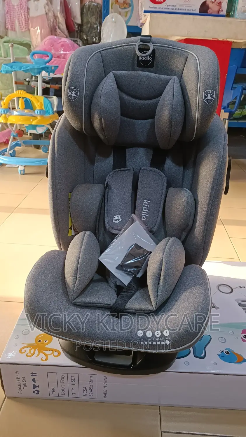 360 Rotation Isofix Baby Car Seat