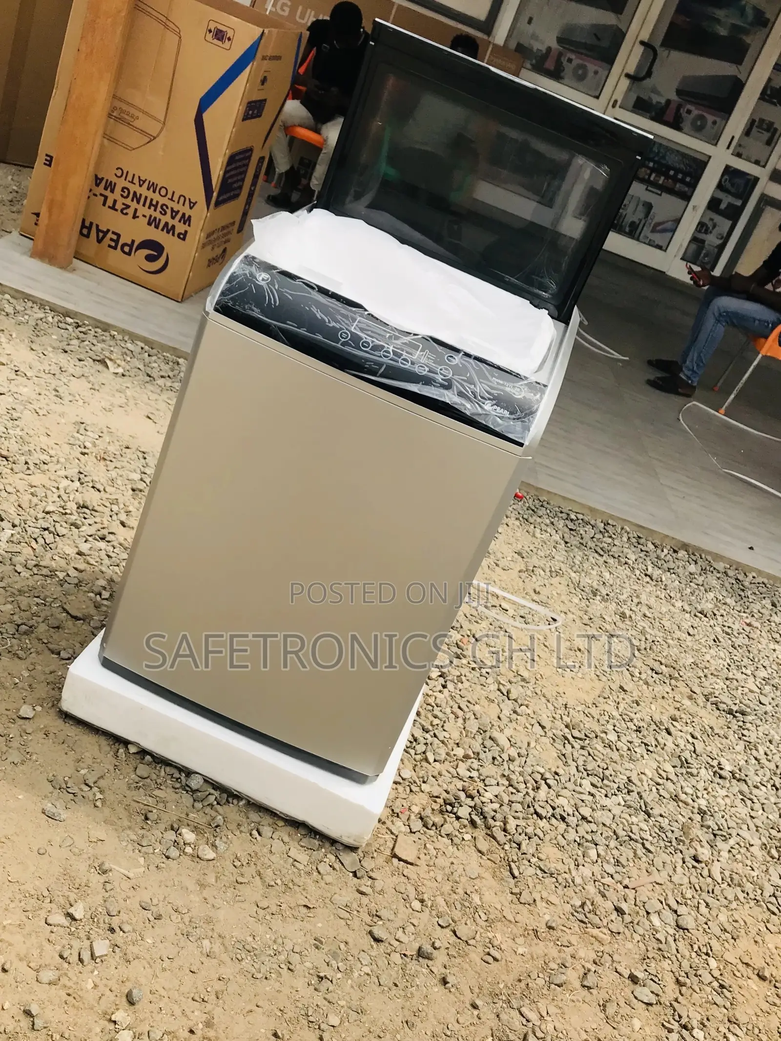 Fullyautomatic Topload 12kg Washingmachine Pearl PWM-12tl-2b