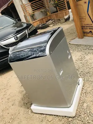 Topload Fullyautomatic Pearl PWM-12tl-2b Gray Washingmachine