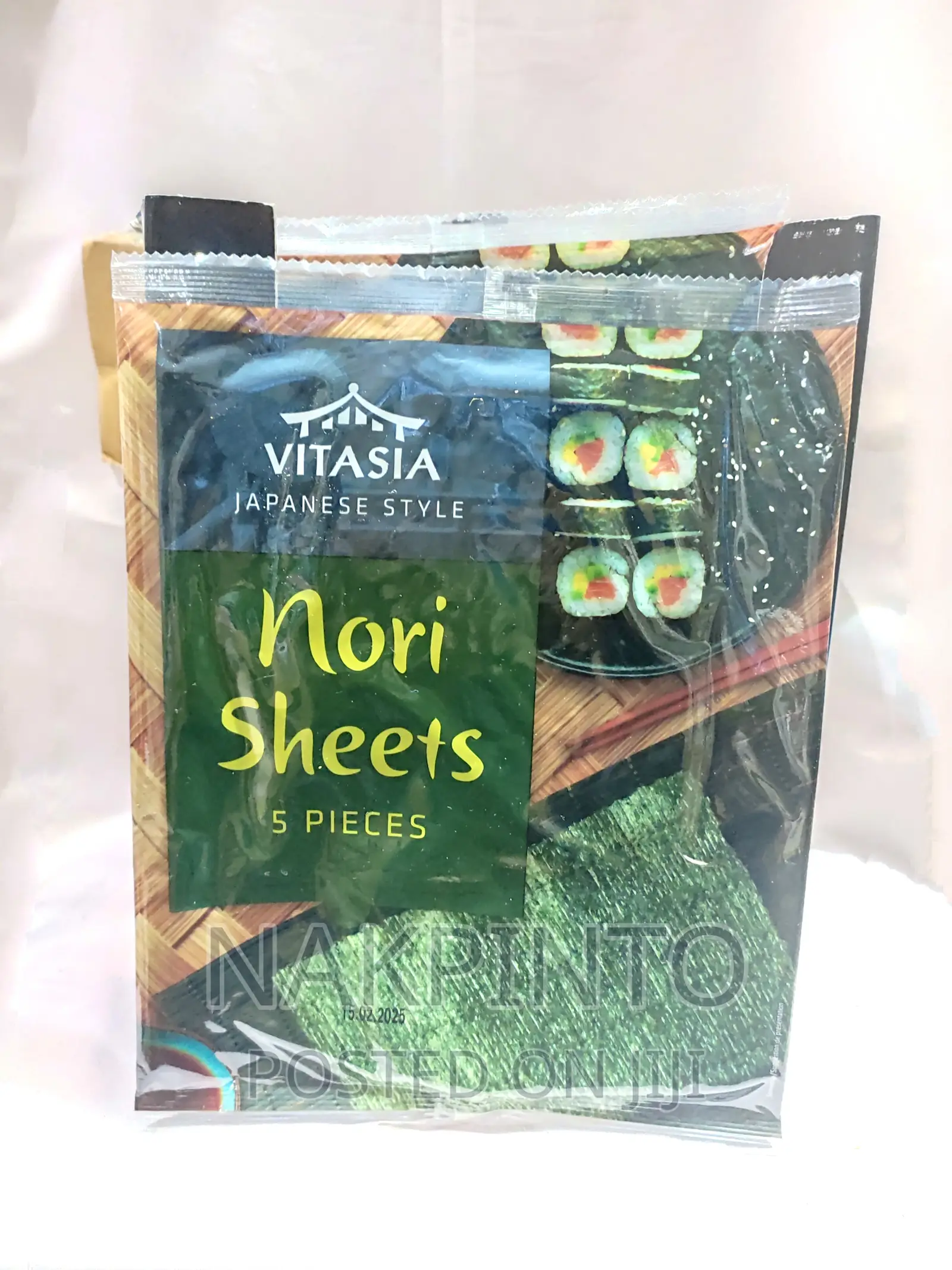 Tapioca Rice Plates. Spring Roll. Sushi Wraps. Nori Sheets)