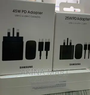 Original Samsung Type C Phone Charger 45wpd