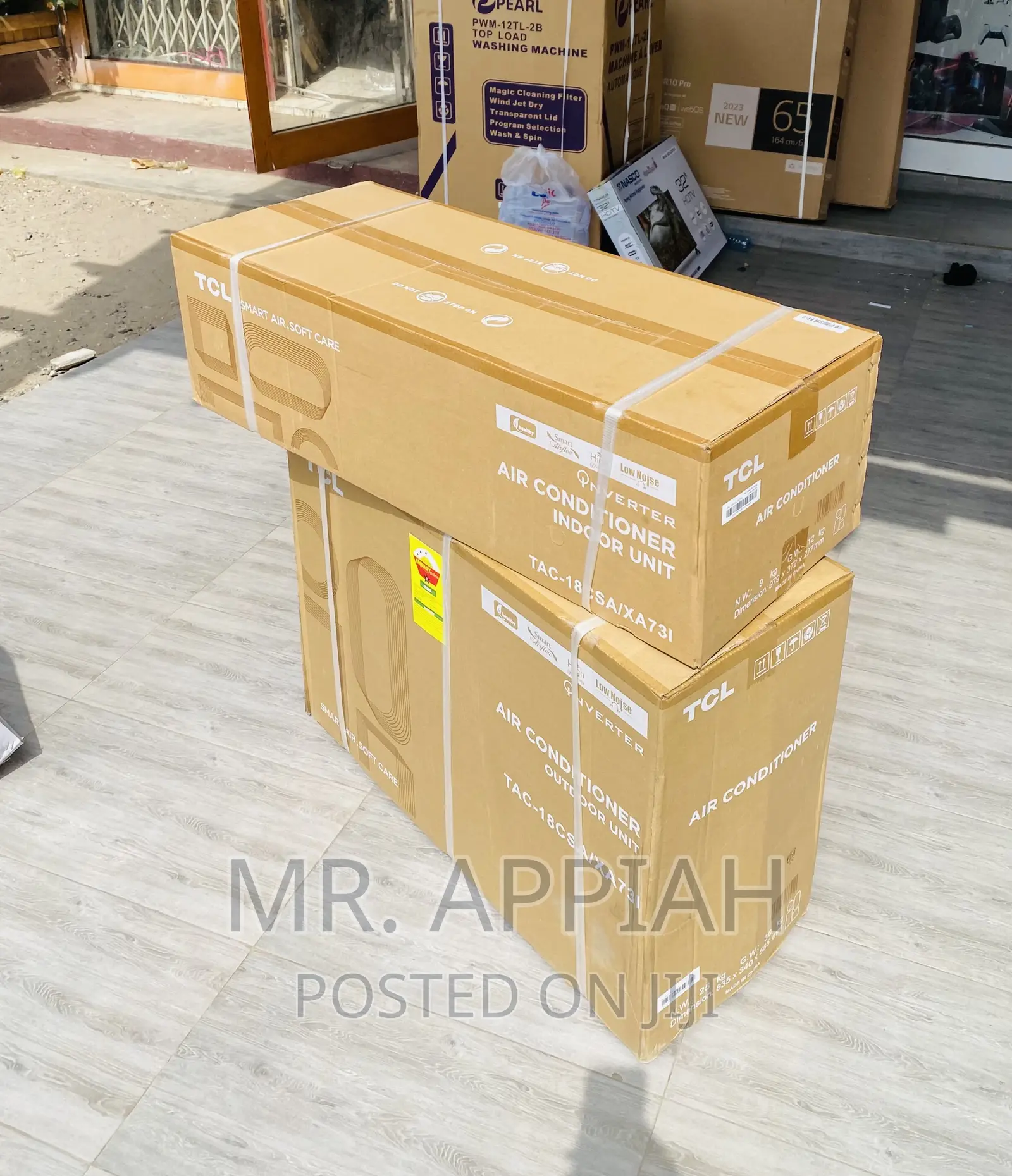 Sealed in Box TCL 2.0hp Split Type Inverter Ac.