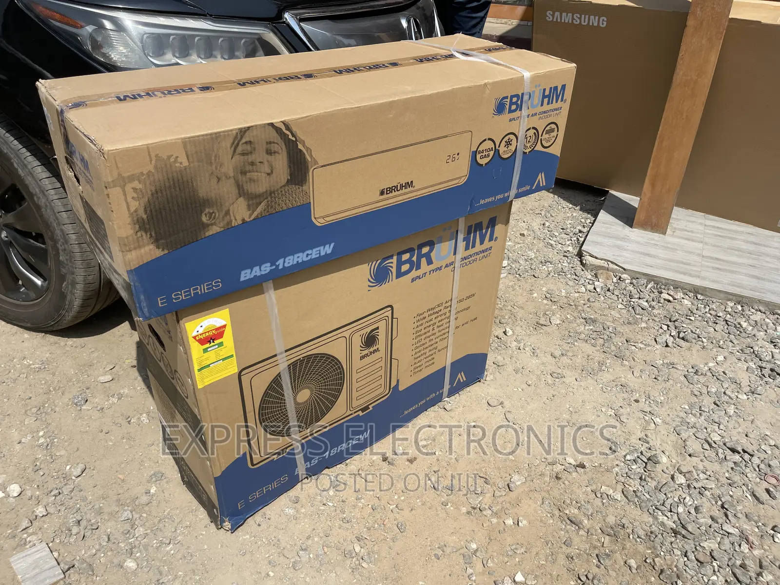 Bruhm. 1.5hp. R410. Split.