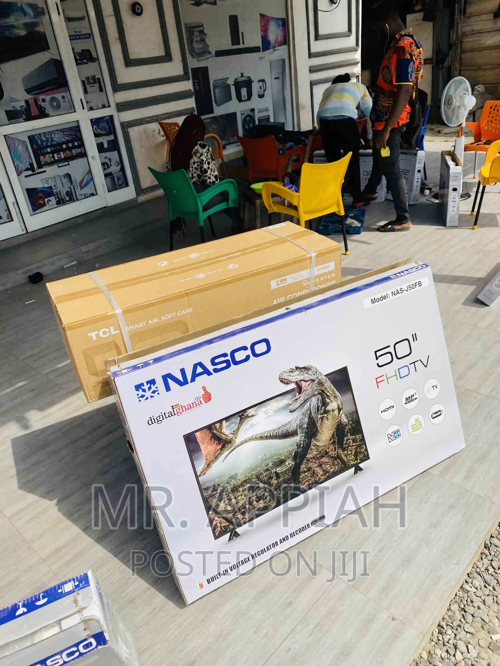 Purchase Original Nasco 50” Digital Satellite Led Tv,Black