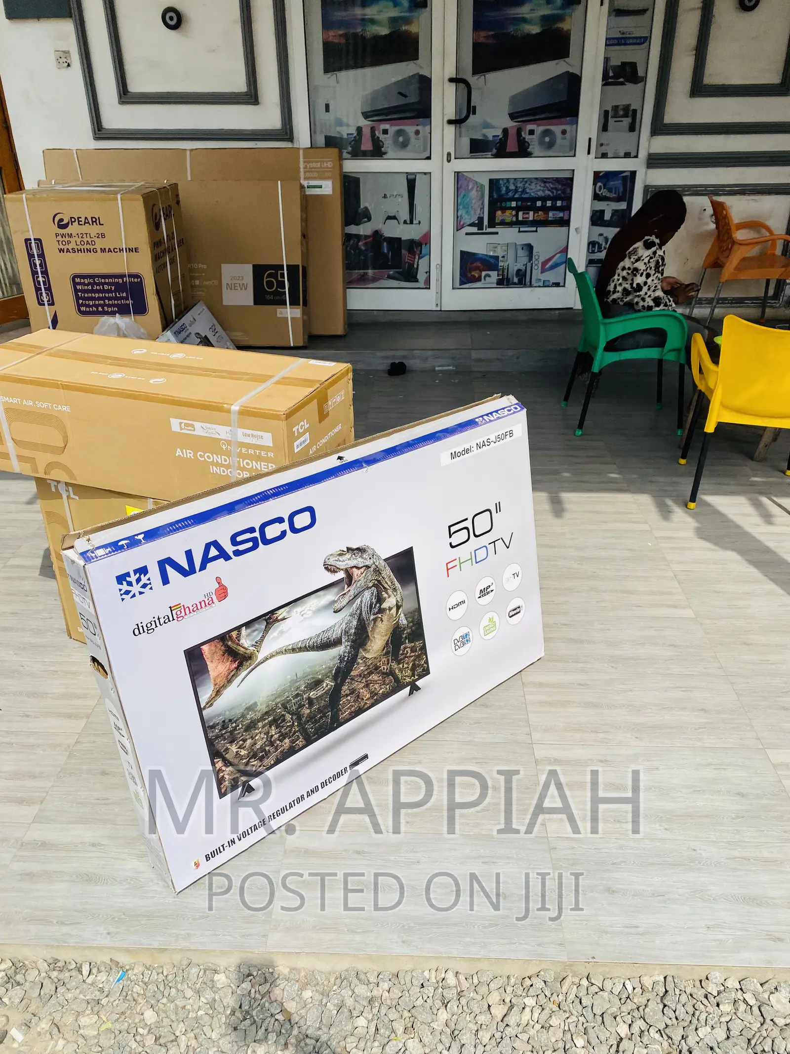 Purchase Authentic Nasco 50” Digital Satellite Led Tv,Black