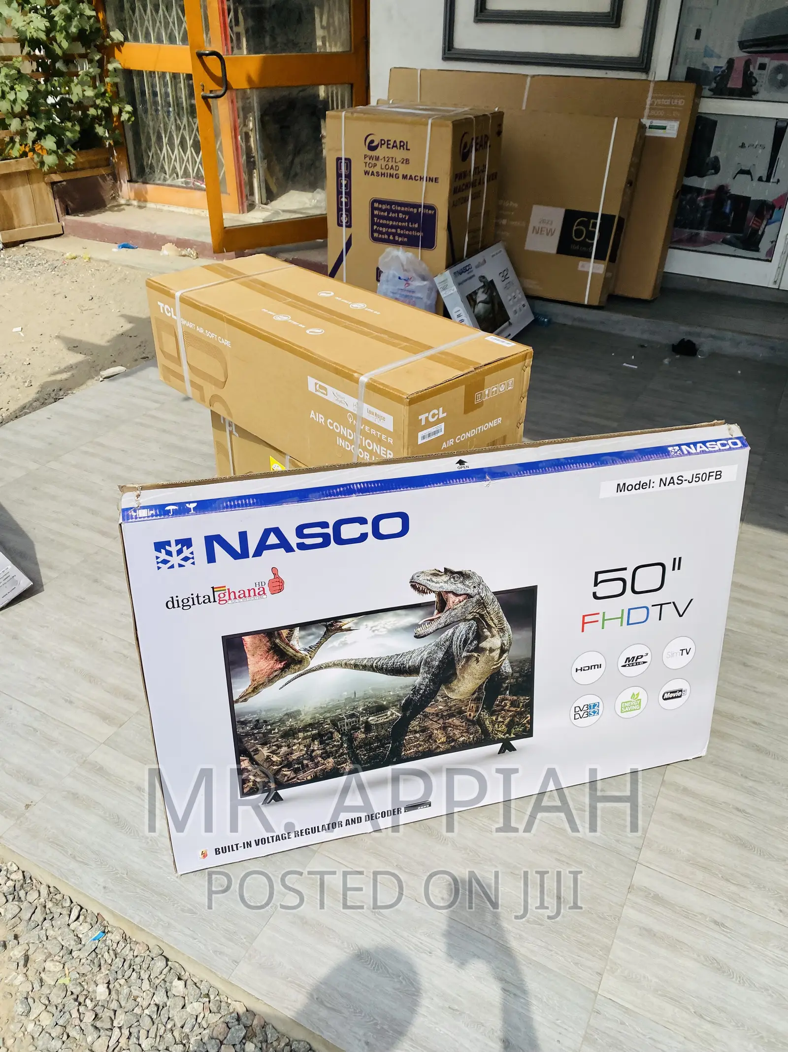 Purchase Affordable Nasco 50” Digital Satellite Led,Black
