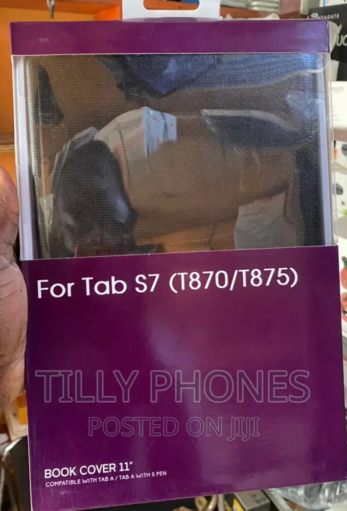 Galaxy Tab S7/S8+/A7 Book Cover
