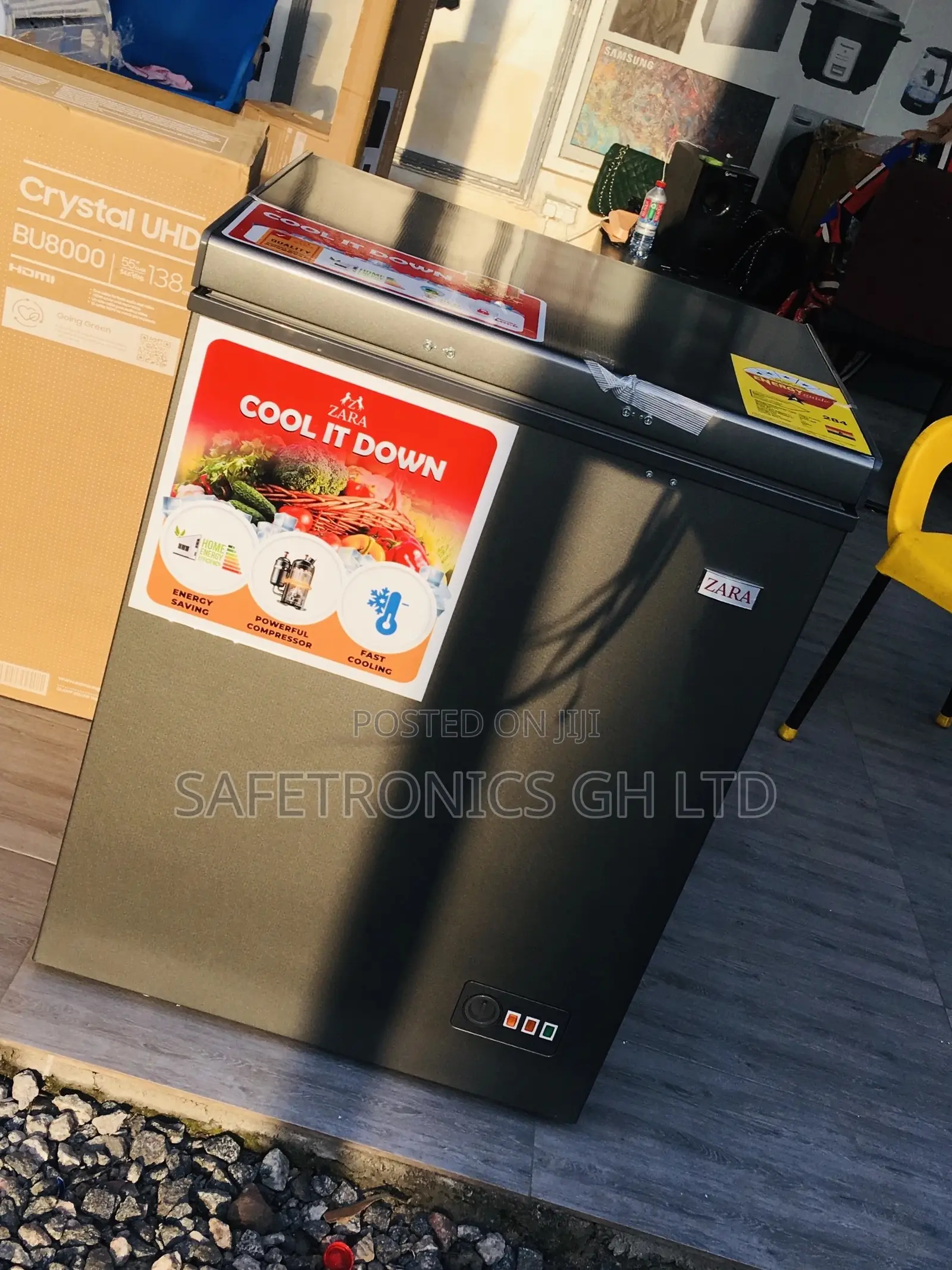 Electric Zara-210 Singledoor Chestfreezer 200 Liters