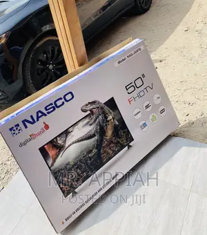 Get Classic Nasco 50” Digital Satellite Led Tv,Black.