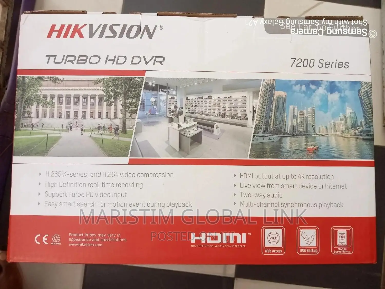 Hikvision 8 Channel Dvr 1080p