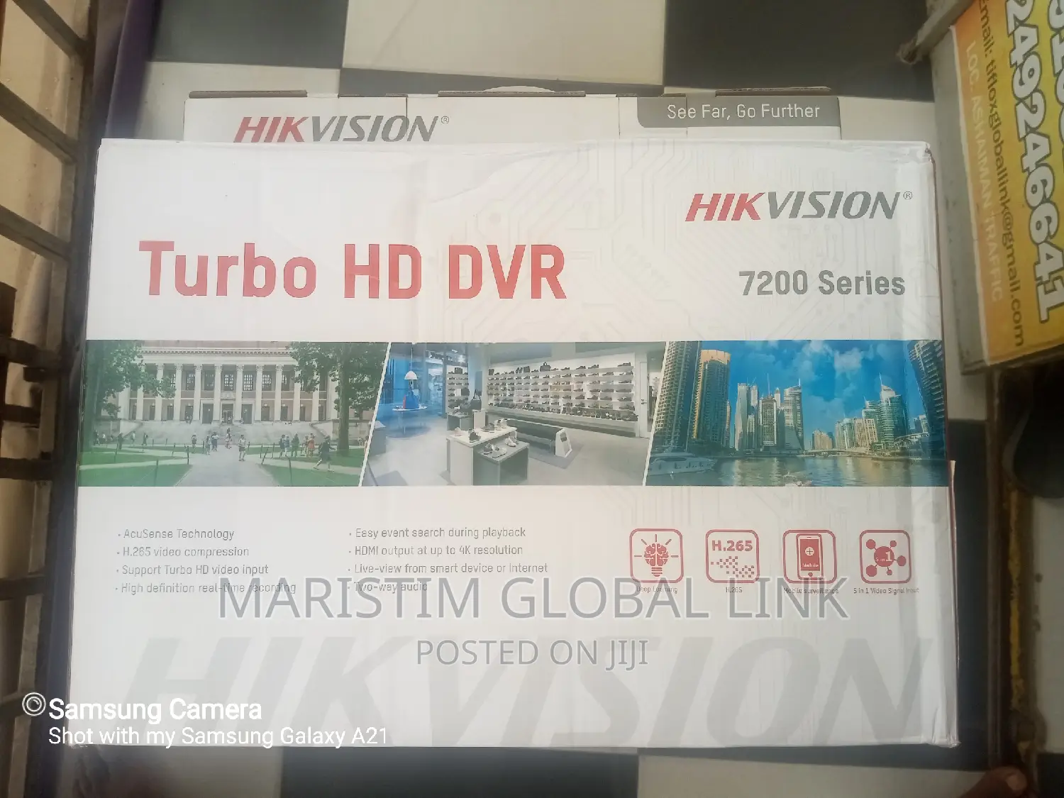 5mp Hikvision 4 Channel With Voice Turbo HD DVR