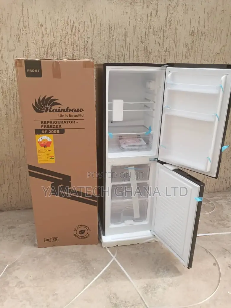 Rainbow 140l Fridge With Bottom Freezer