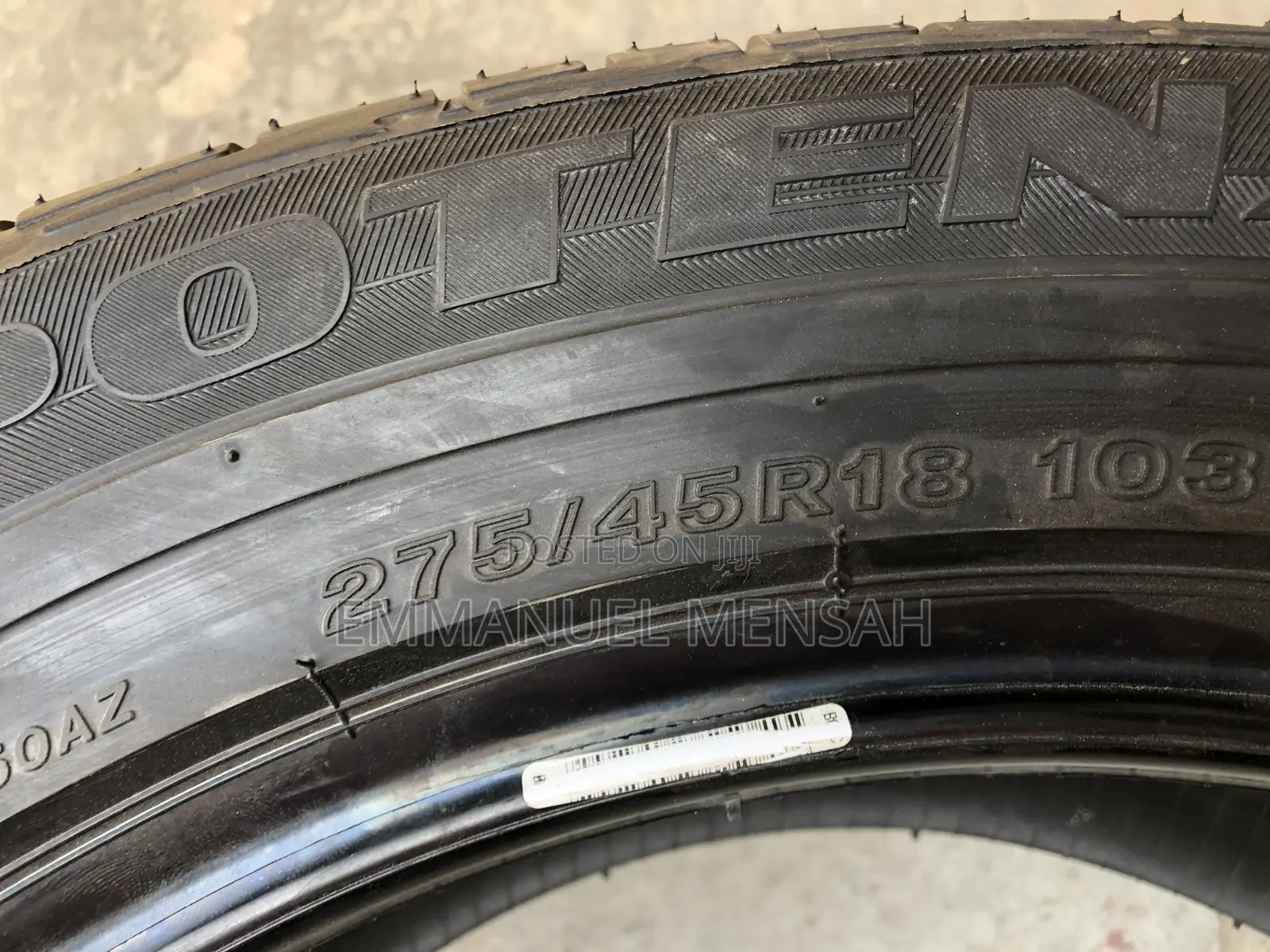275/45r18 Brigdestone