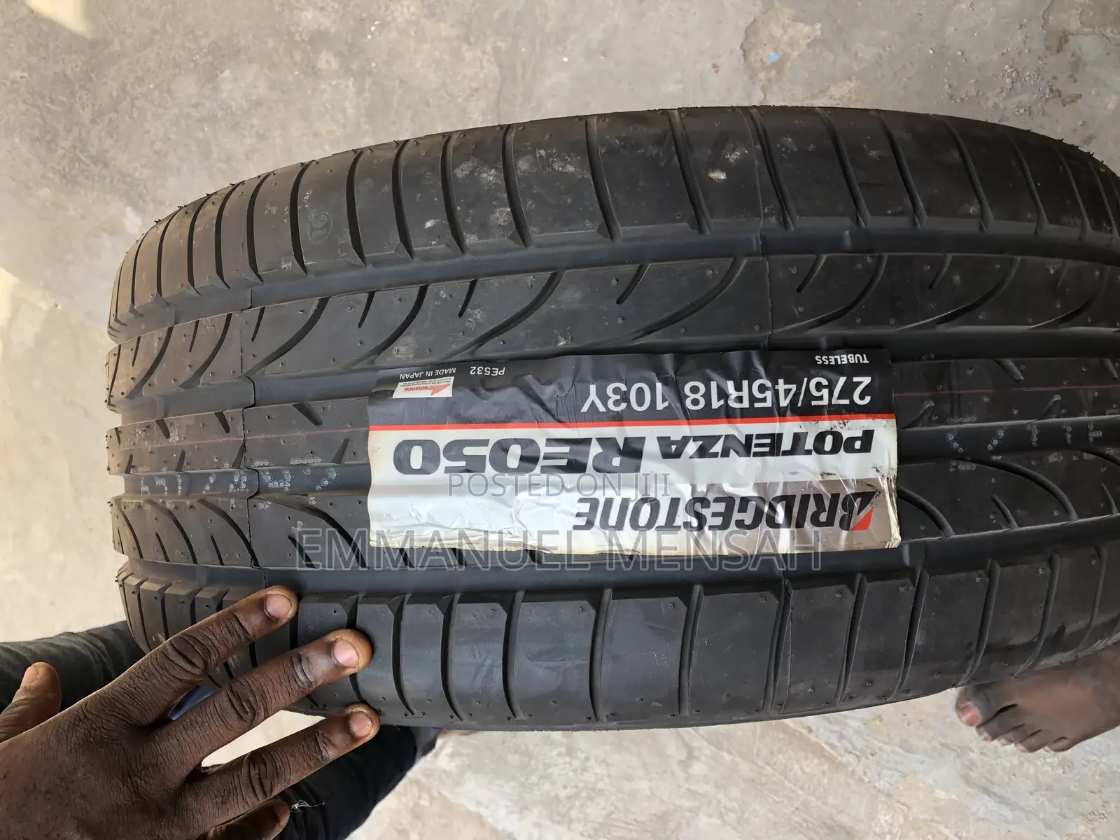 275/45r18 Brigdestone
