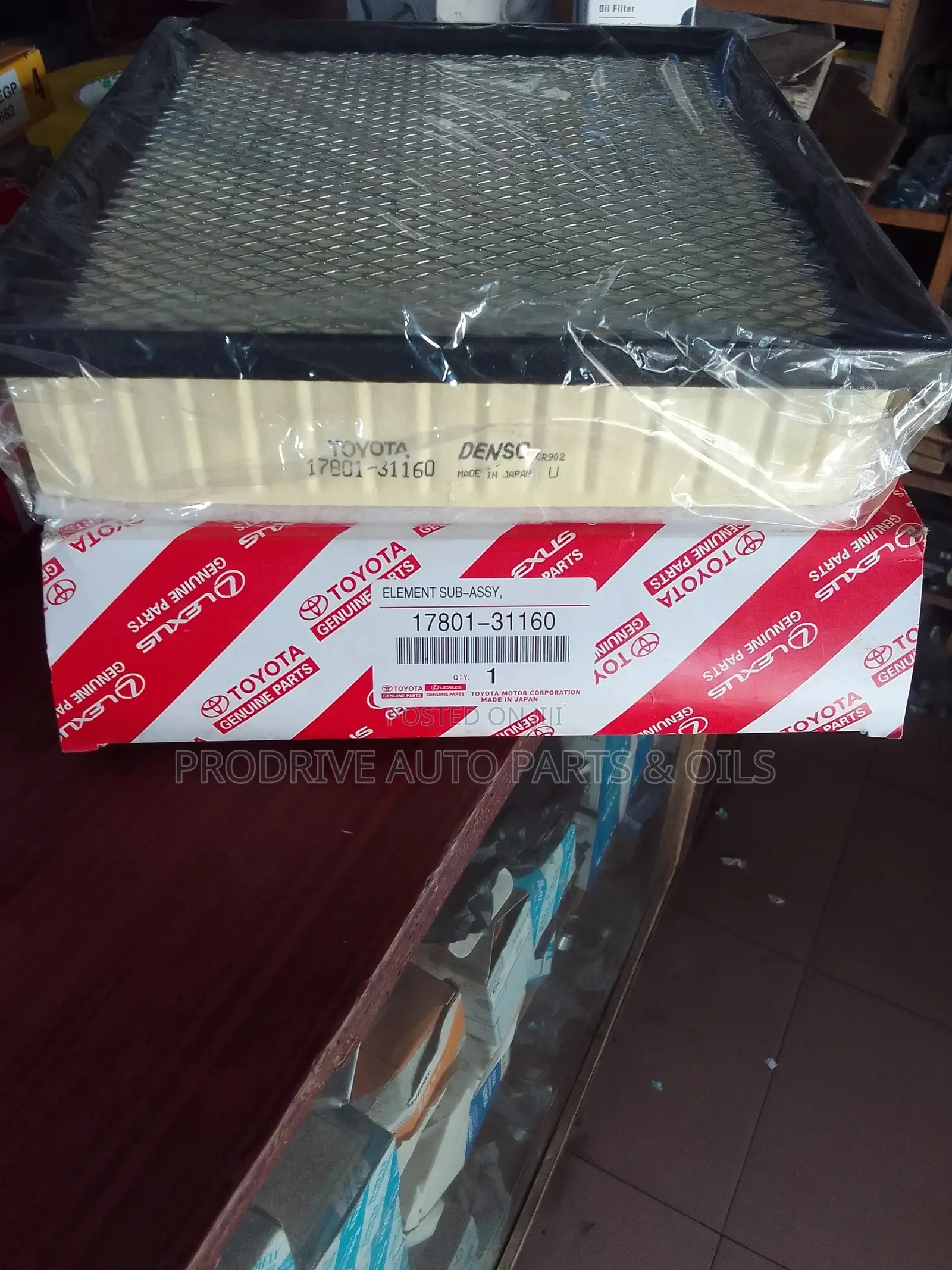 Toyota Hiace 17801-31160 Air Cleaner Filter