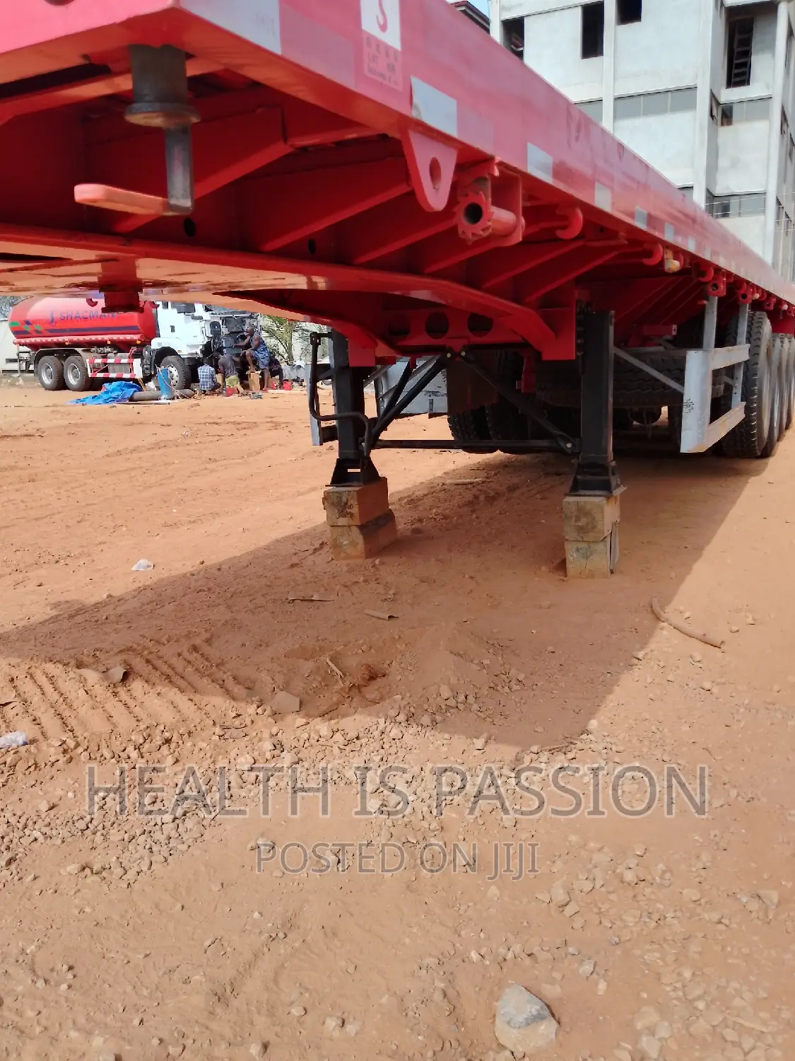 Brand New Flatbed Trailer, 4axle, With Double Tyres,