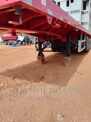 Brand New Flatbed Trailer, 4axle, With Double Tyres,