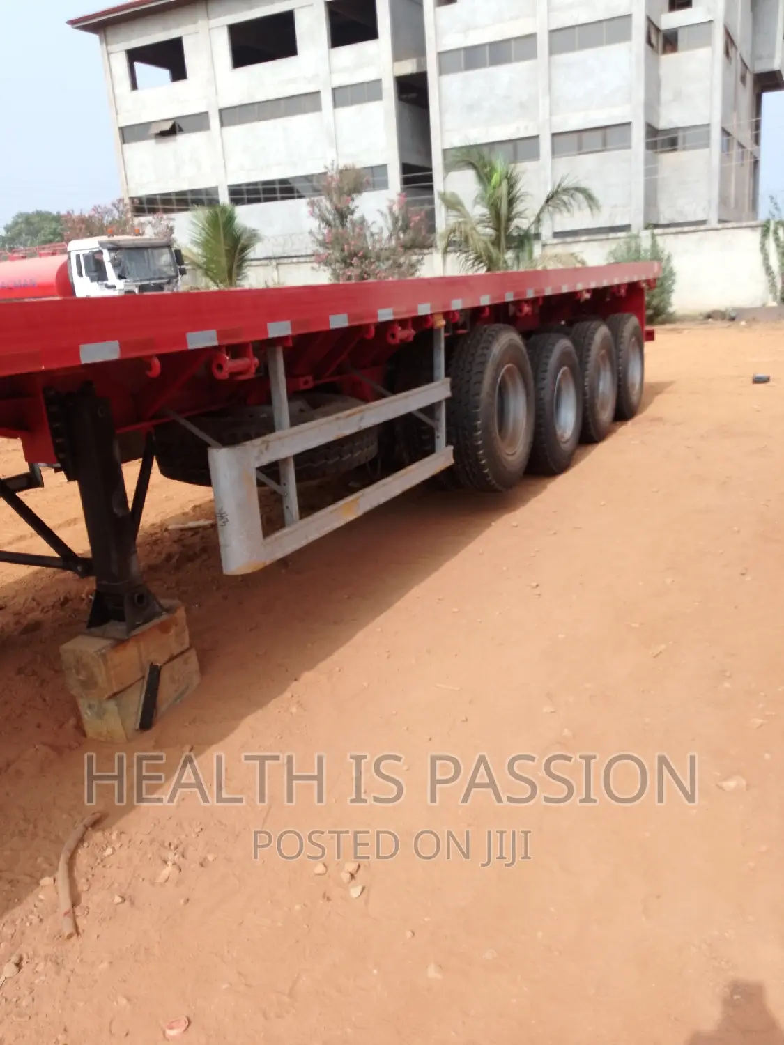 Brand New Flatbed Trailer, 4axle, With Double Tyres,