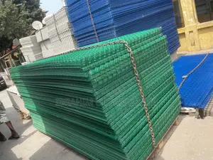Green Coated Wire Mesh 4ftx8ft Flat