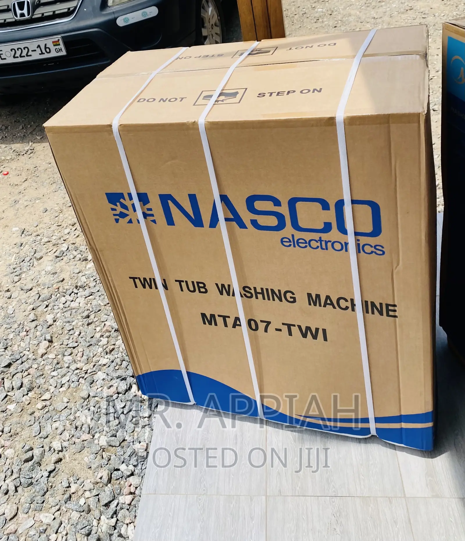 Quality Nasco 7kg Twin Tap Electric Washing Machine.